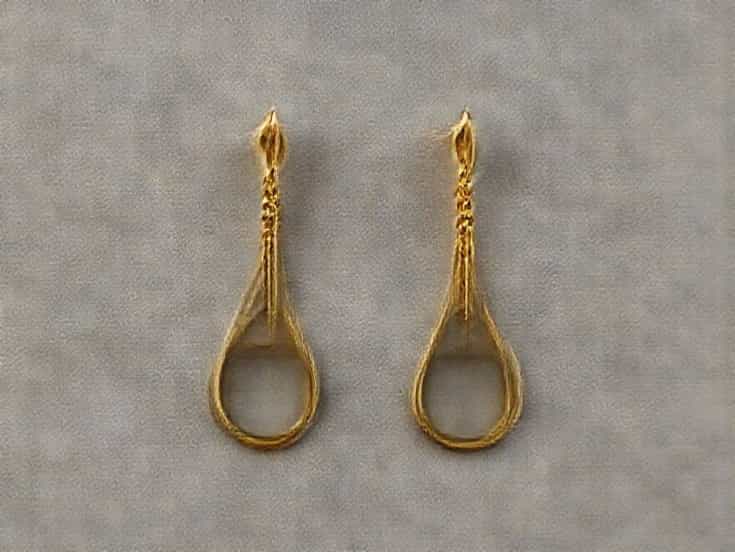 Zara Gold Dangle Earrings