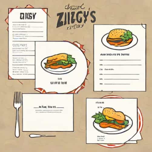 Ziggy'S St Andrews Menu