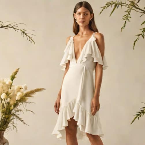 Zimmermann Halcyon Flutter Dress