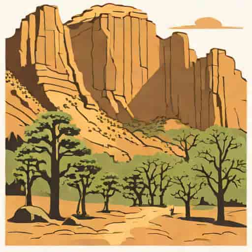 Zion National Park Three Patriarchs