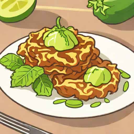 Zucchini Cabbage Fritters