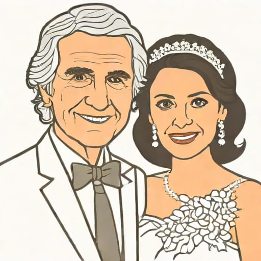 Alan And Arlene Alda Wedding Photo