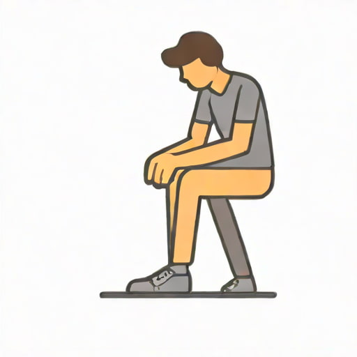 Apprehension Zeichen Knie