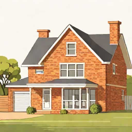 Brick And Weatherboard House