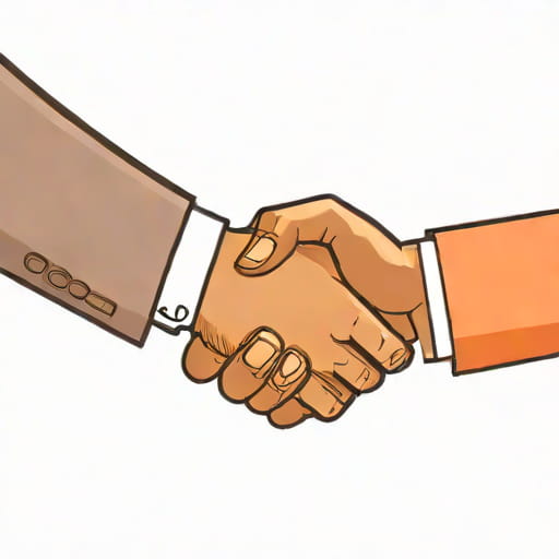 Carl Weathers Handshake