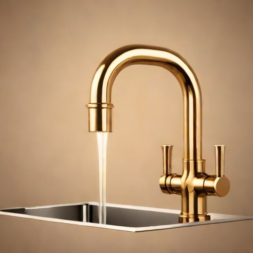 Champagne Bronze Kitchen Faucet