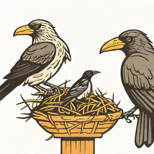 Cuckoo And Crow Brood Parasitism