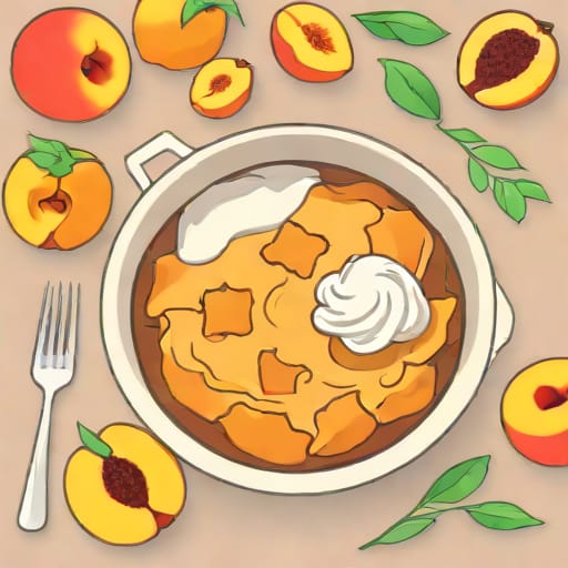Easy Peach Cobbler With Cake Mix
