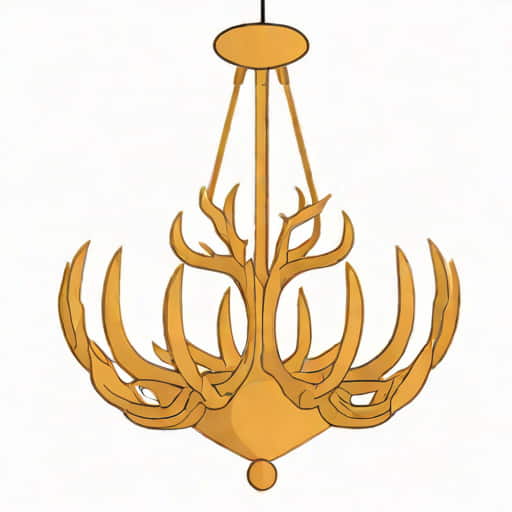 Elk Antler Chandelier