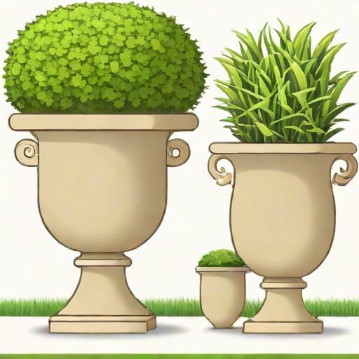 Extra Large Outdoor Urn Planters