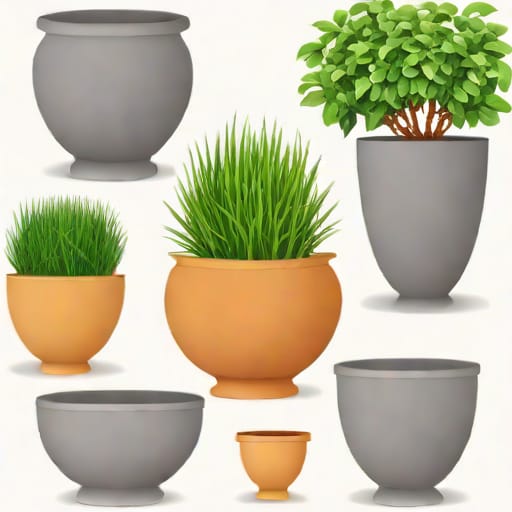 Extra Large Plastic Urn Planters
