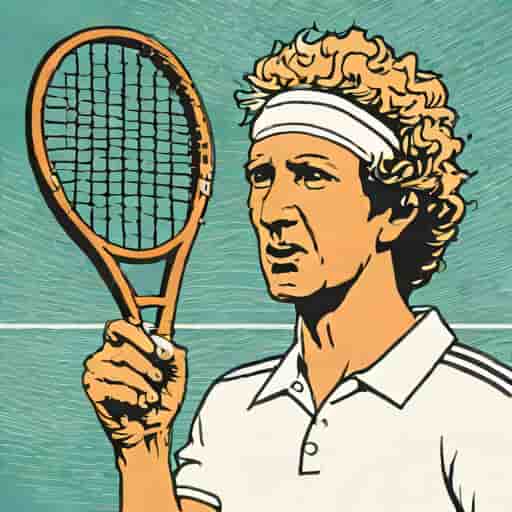 Famous Tennis Player John Mcenroe