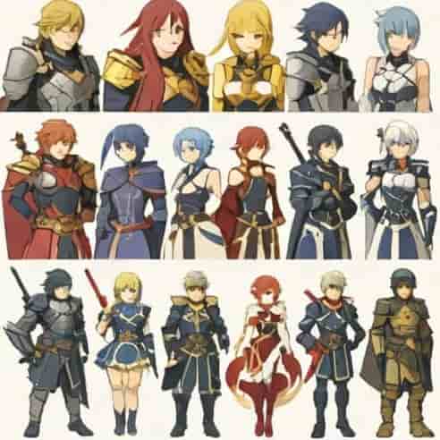 Fire Emblem Awakening Characters