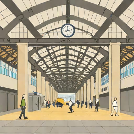 Frankfurt Hauptbahnhof Schuss