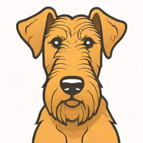 Fresh Airedale Super Cartoon