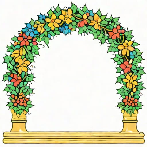 Garland Hanger For Arched Doorway
