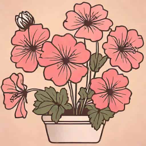 Geranium Dusky Rose