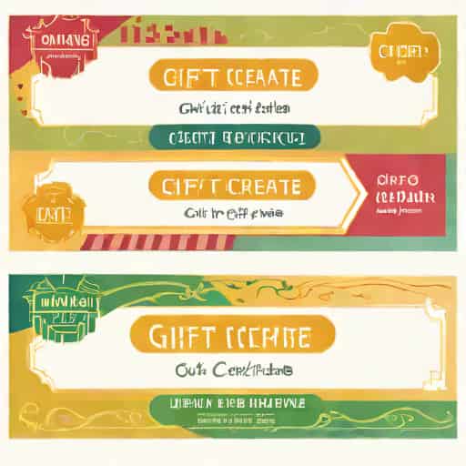 Gift Certificate Template Free Editable