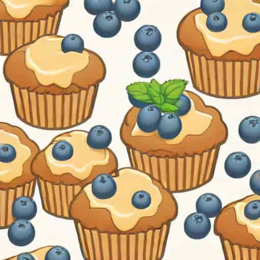 Greek Yogurt Blueberry Muffins