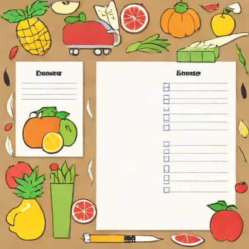 Grocery List Template Free Editable
