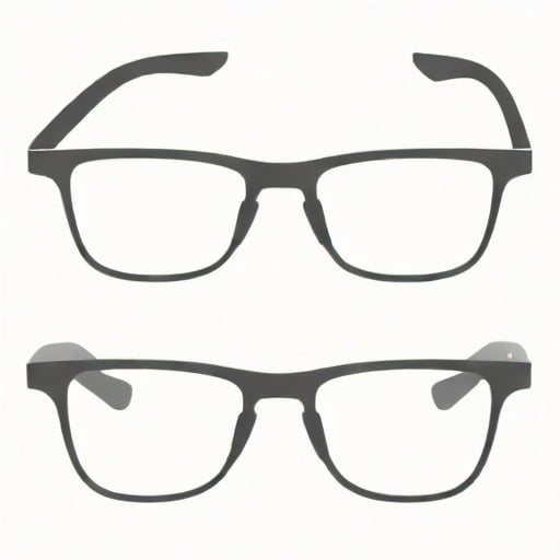 Half Rimless Glasses For Men