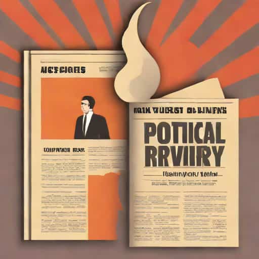 How Did Newspapers Inflame Political Rivalry