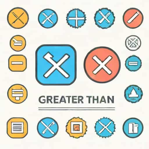 How To Greater Than And Less Than