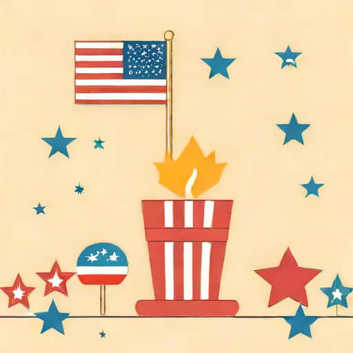 Hurrah For The Fourth Of July Cartoon Analysis