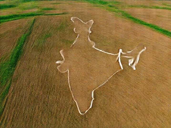 India Total Cultivated Area