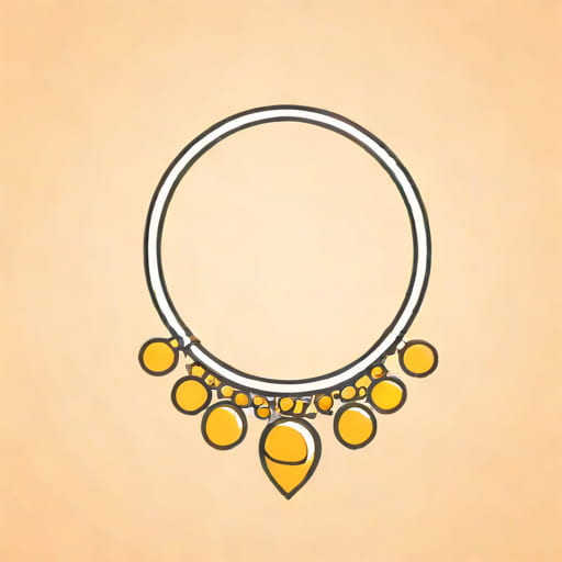 Indian Dangle Nose Ring