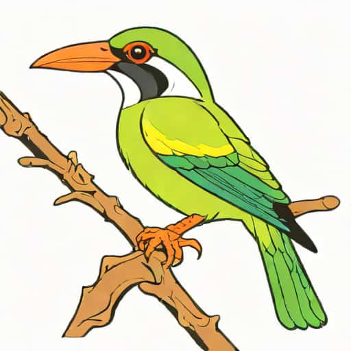 Indochinese Green Magpie
