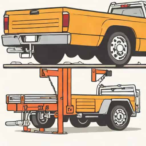 Jacking Up Torsion Axle Trailer