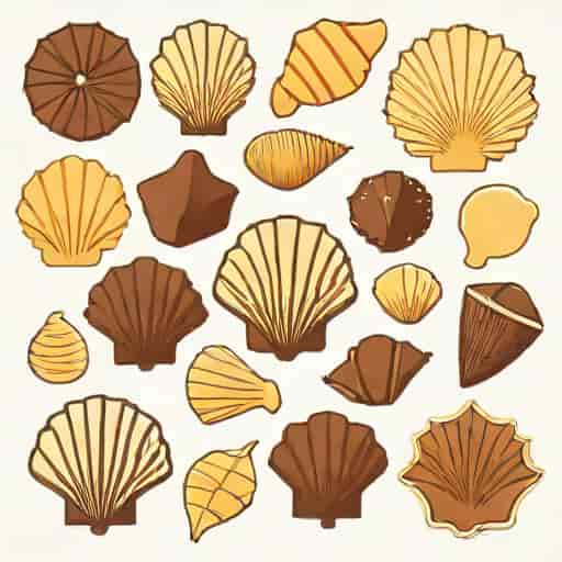Jd Gross Belgian Chocolate Seashells