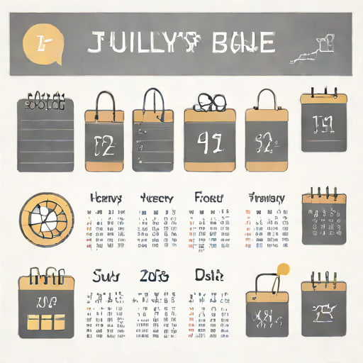 July Chalkboard Calendar Ideas