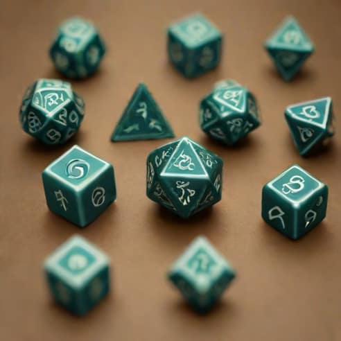 Jumbo Polyhedral Dice Set