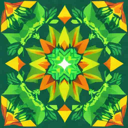 Jungle Gems Kaleidoscope