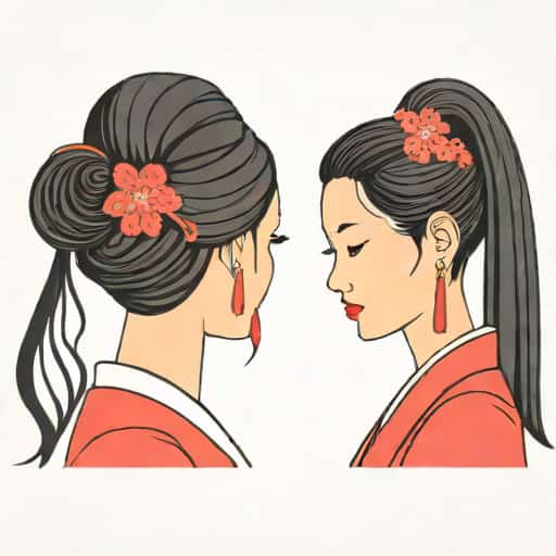 Korean Courtesan Hair