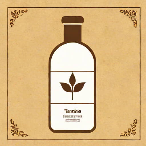 Label Of Turpentine Liniment