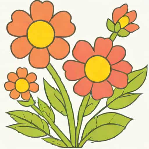Large Showy Flower 5 Letters