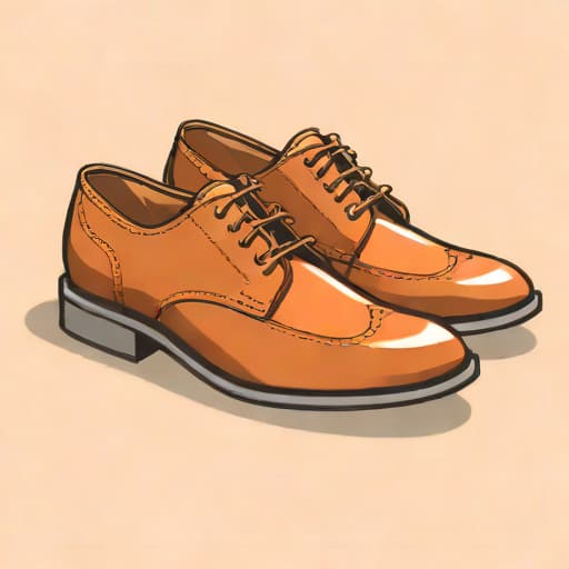 Leather Shoes Hush Puppies