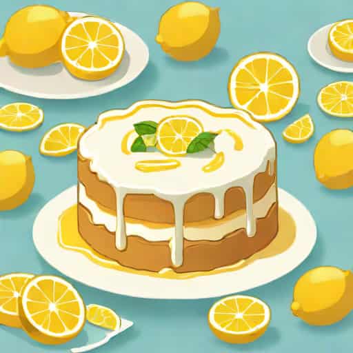 Lemon Cake With Lemon Drizzle