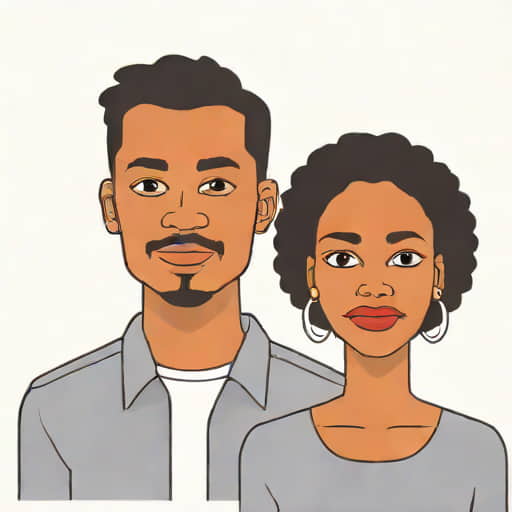 Lerato Marabe And Cedric Fourie