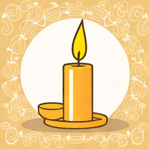 Mary Mother Candle Cremate