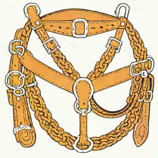 Matching Headstall And Breast Collar