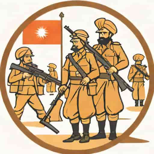 Native Infantry Meaning In Hindi