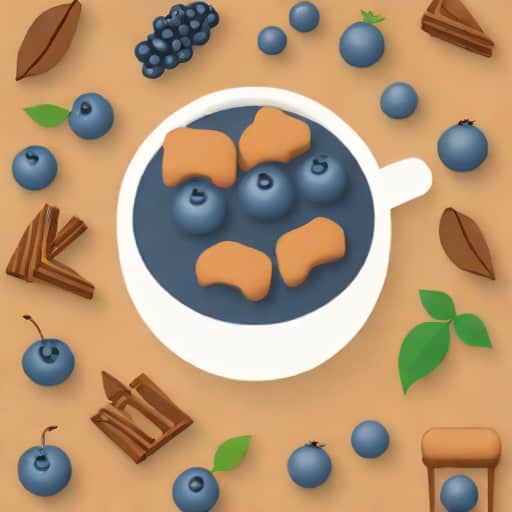 New England Coffee Blueberry Cobbler