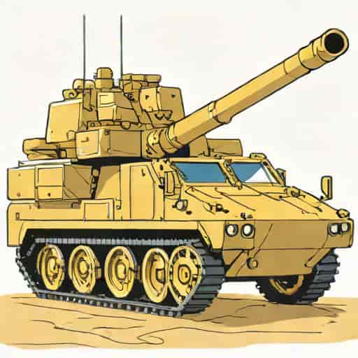 Oshkosh Self Propelled Howitzer