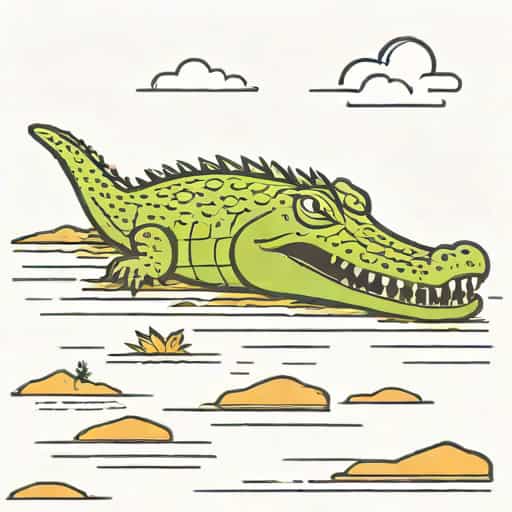 Outwitting A Crocodile Story