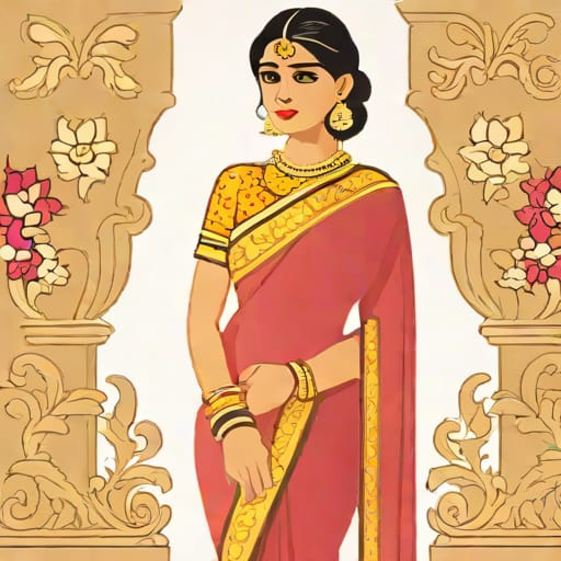 Party Wear Saree For Unmarried Girl
