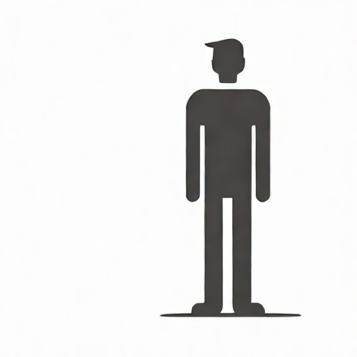 Person Standing Heroically